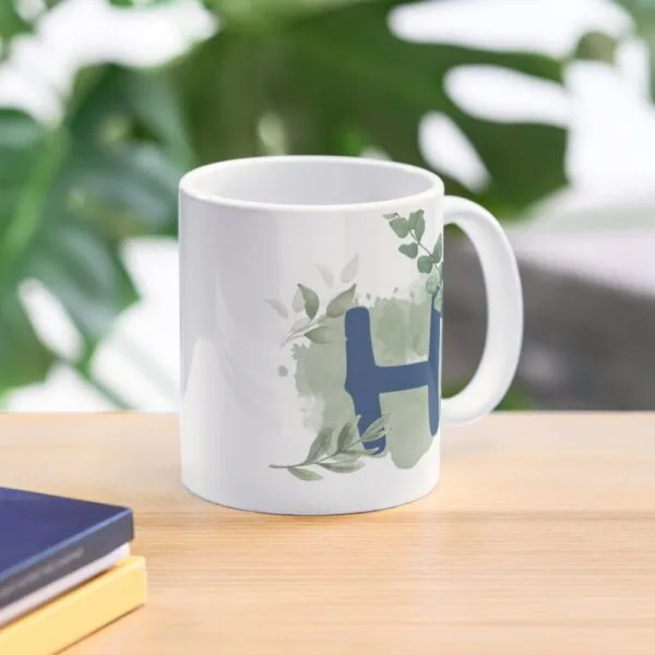 Taza con iniciales