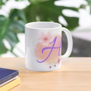 Taza con iniciales