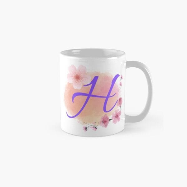 Taza con iniciales