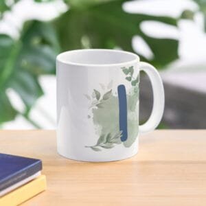 Taza con iniciales
