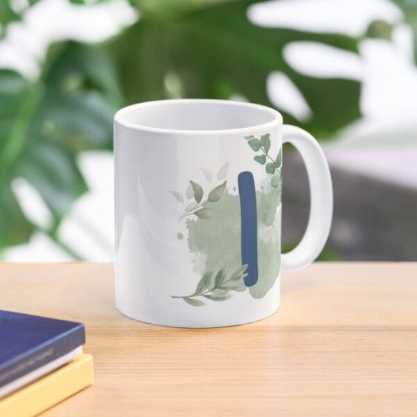 Taza con iniciales