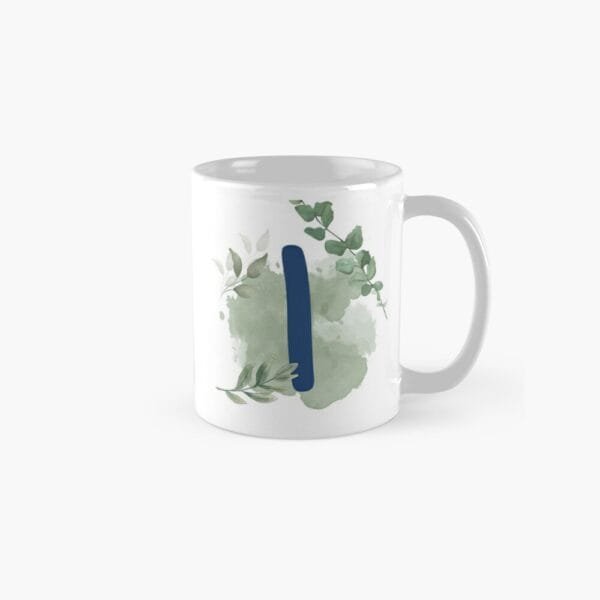 Taza con iniciales