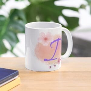 Taza con iniciales