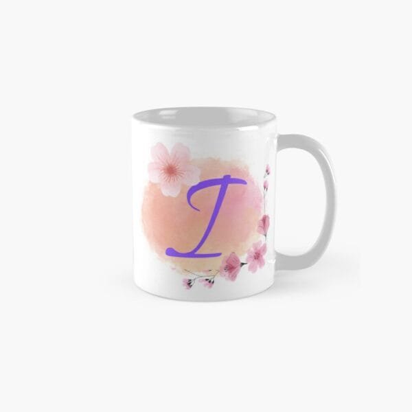 Taza con iniciales