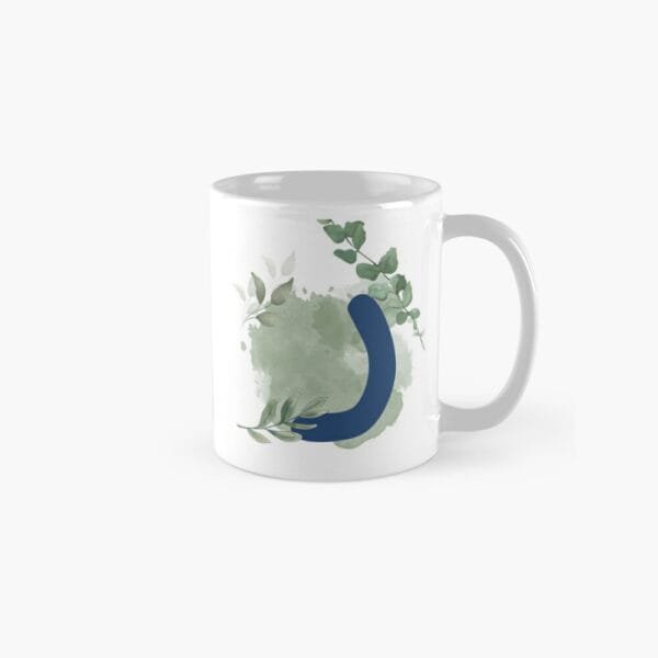 Taza con iniciales