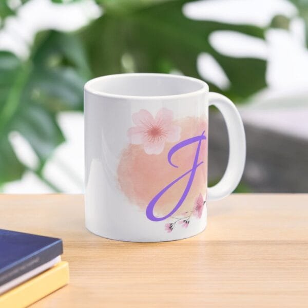 Taza con iniciales