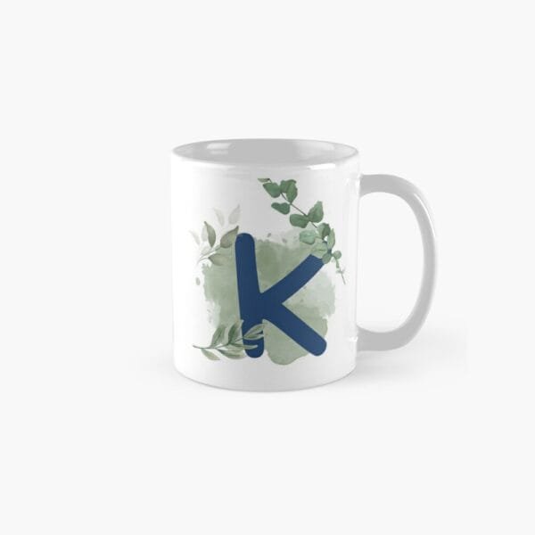 Taza con iniciales