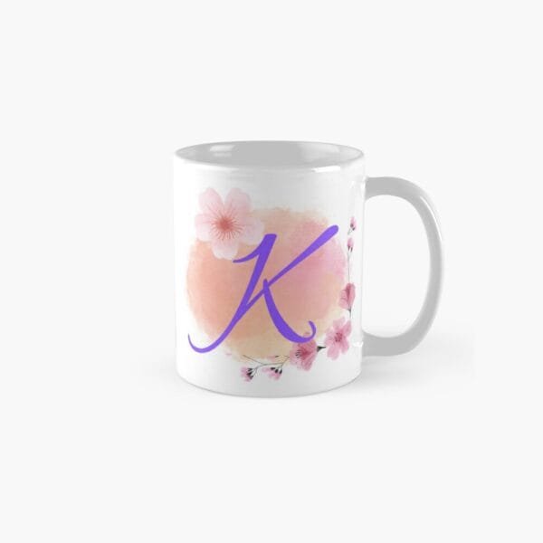 Taza con iniciales