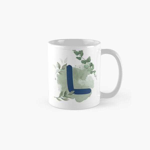 Taza con iniciales