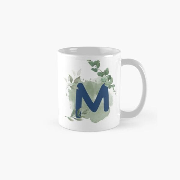 Taza con iniciales