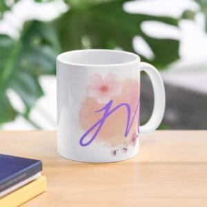 Taza con iniciales