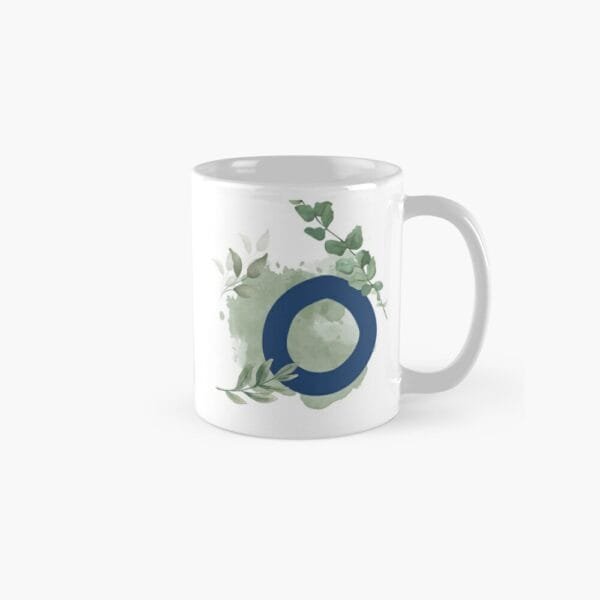 Taza con iniciales