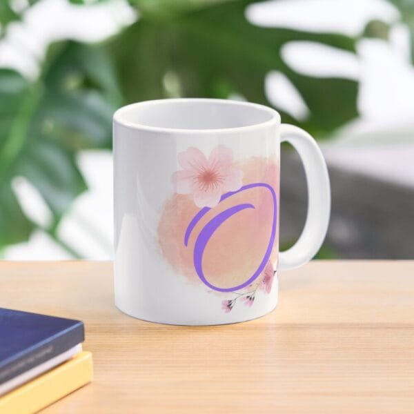 Taza con iniciales