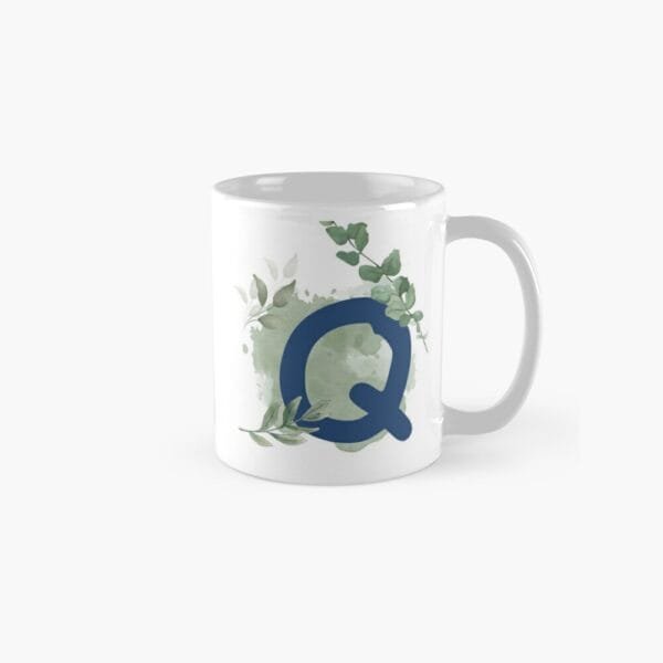 Taza con iniciales