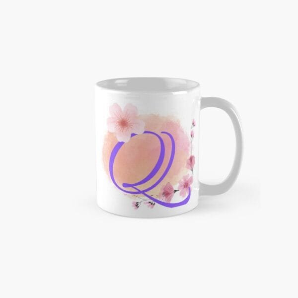 Taza con iniciales