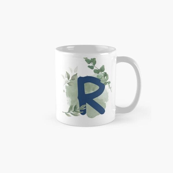 Taza con iniciales