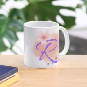 Taza con iniciales