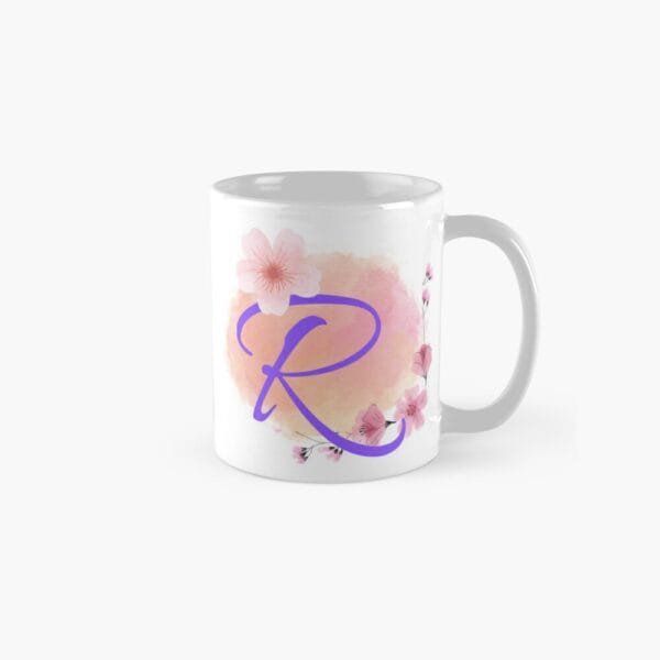 Taza con iniciales
