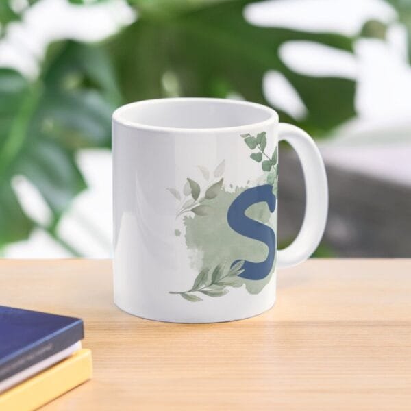 Taza con iniciales
