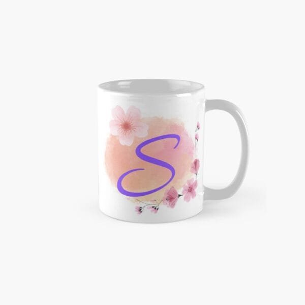 Taza con iniciales