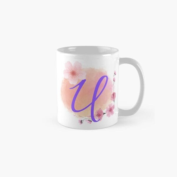Taza con iniciales