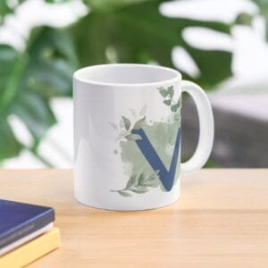 Taza con iniciales