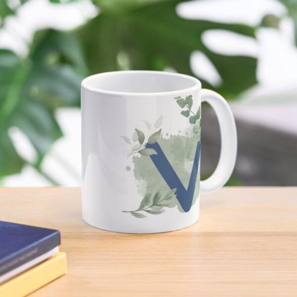 Taza con iniciales