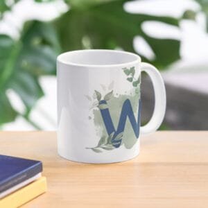 Taza con iniciales