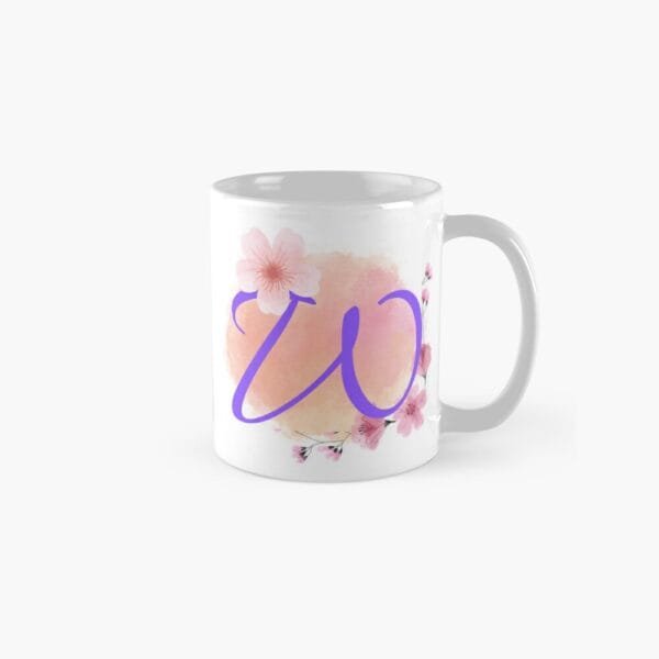 Taza con iniciales