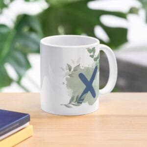 Taza con iniciales
