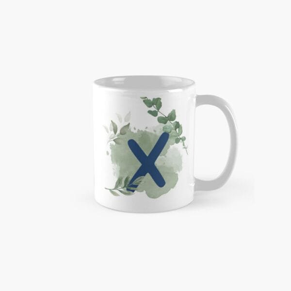 Taza con iniciales