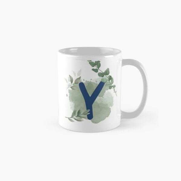 Taza con iniciales