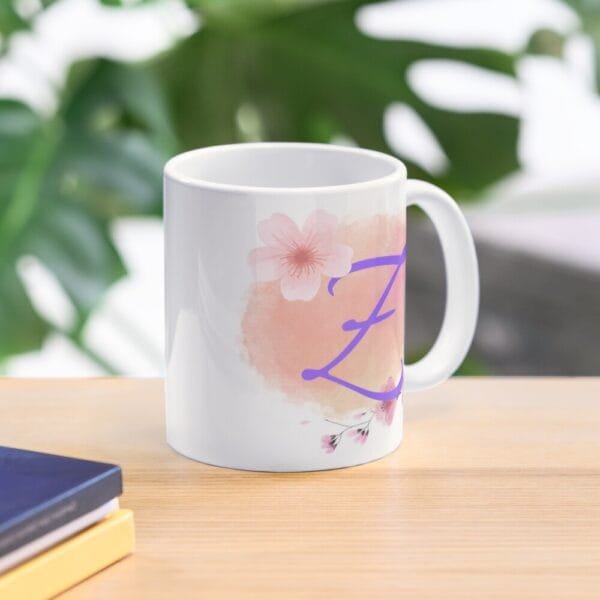 Taza con iniciales