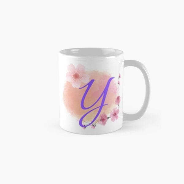 Taza con iniciales