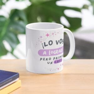 Taza con mensaje