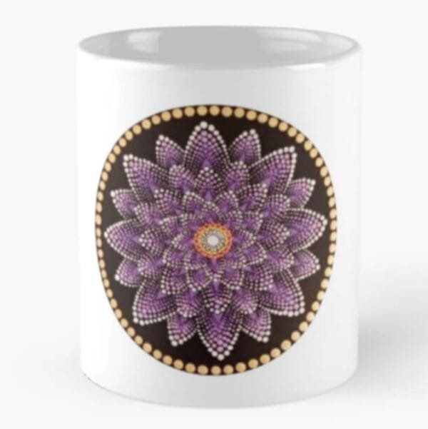 Taza con mandala