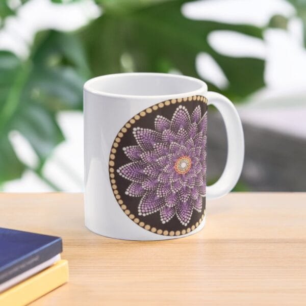 Taza con mandala