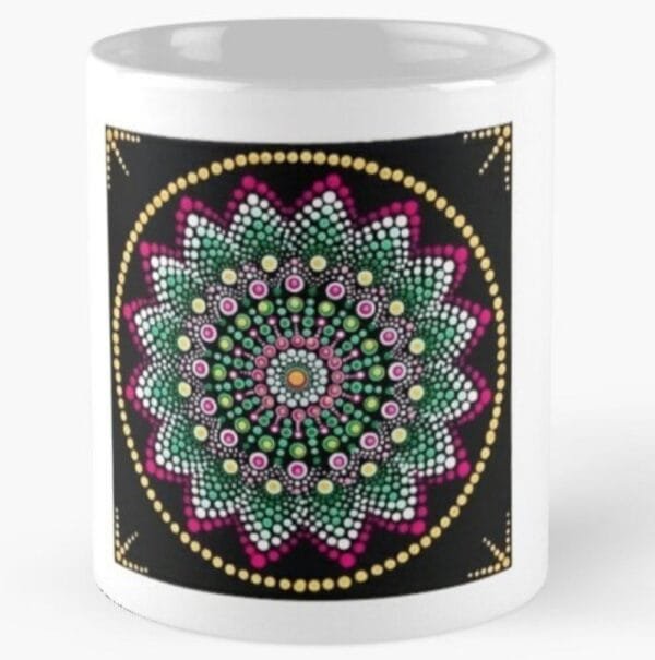 Taza con mandala