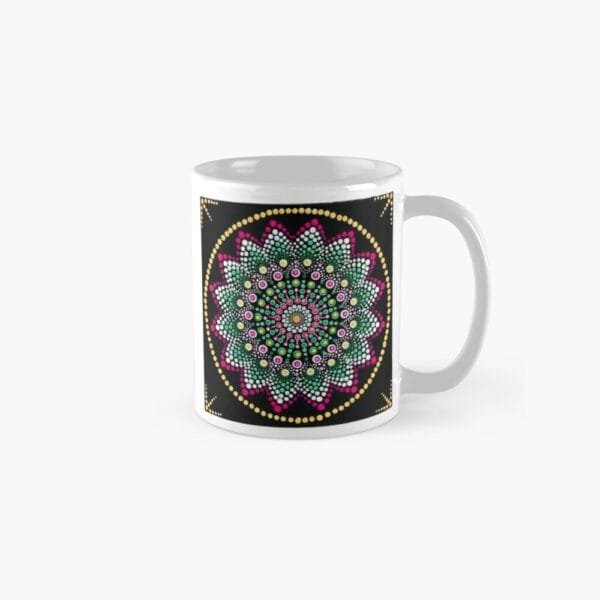 Taza con mandala