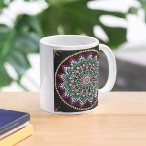 Taza con mandala